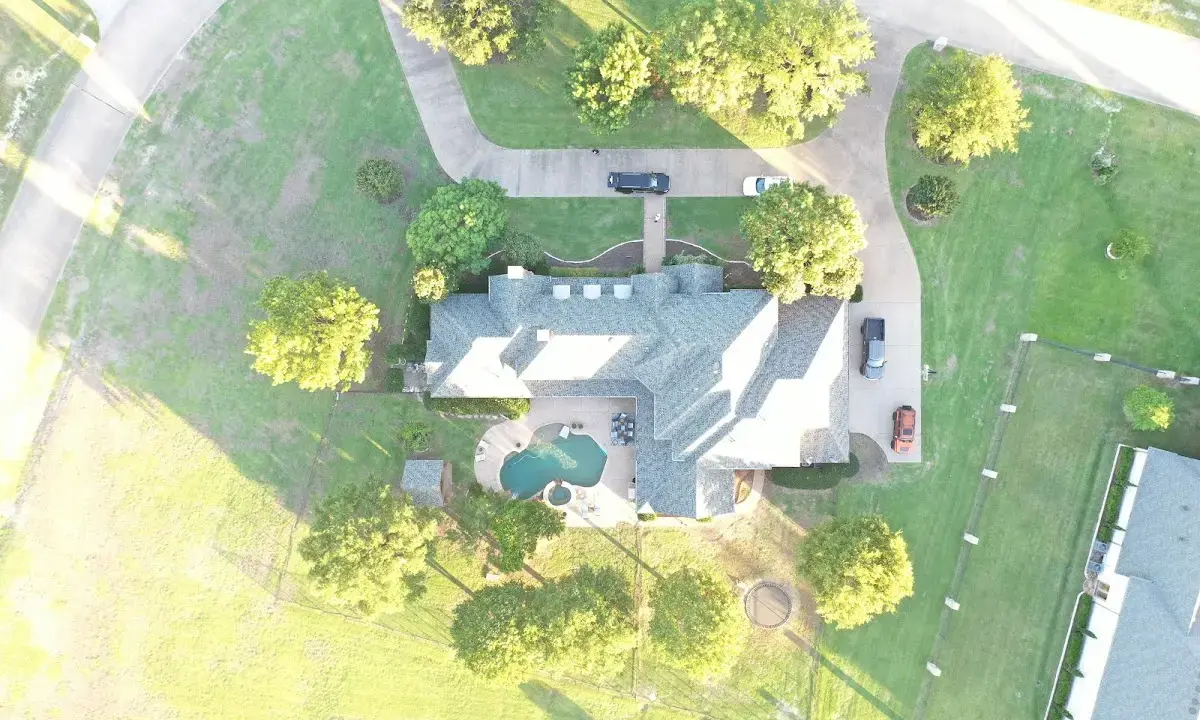 New shingle roof installation on a home in Upper Mount Bethel